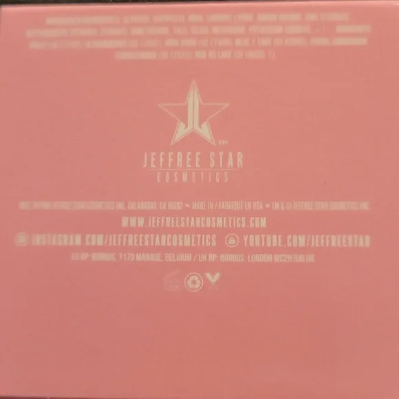 🩷 3/$15 Jeffree Star Cosmetics Eyeshadow: Delicious NIB - Picture 2 of 2